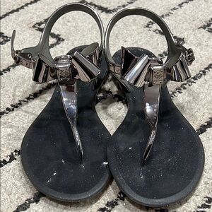 BCBG Bow Sandals NWOT